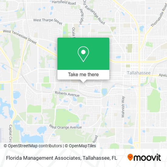 Florida Management Associates map