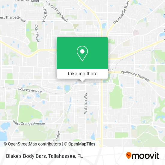 Blake's Body Bars map