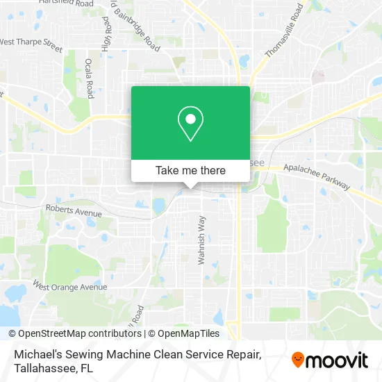 Michael's Sewing Machine Clean Service Repair map