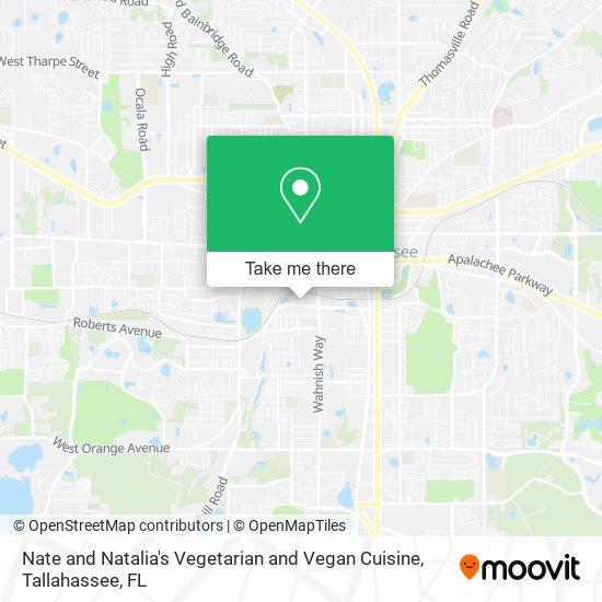 Nate and Natalia's Vegetarian and Vegan Cuisine map