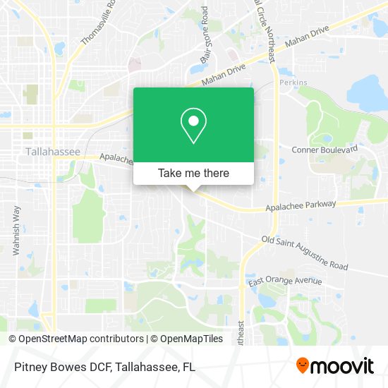 Pitney Bowes DCF map