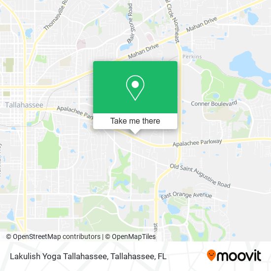 Lakulish Yoga Tallahassee map