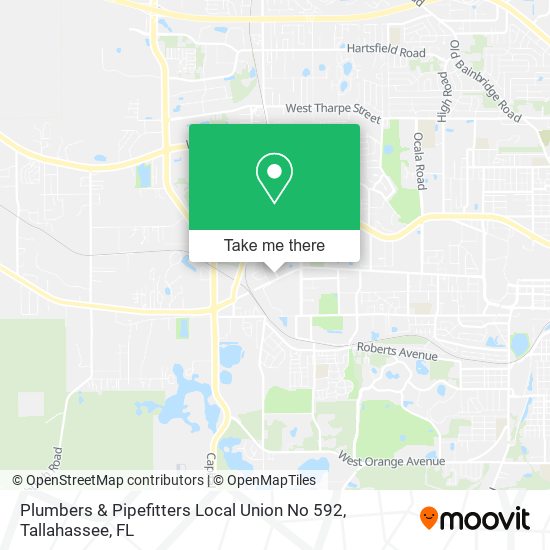 Plumbers & Pipefitters Local Union No 592 map