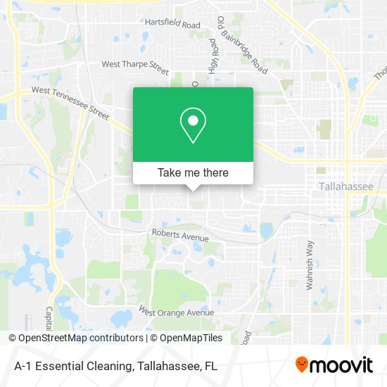A-1 Essential Cleaning map