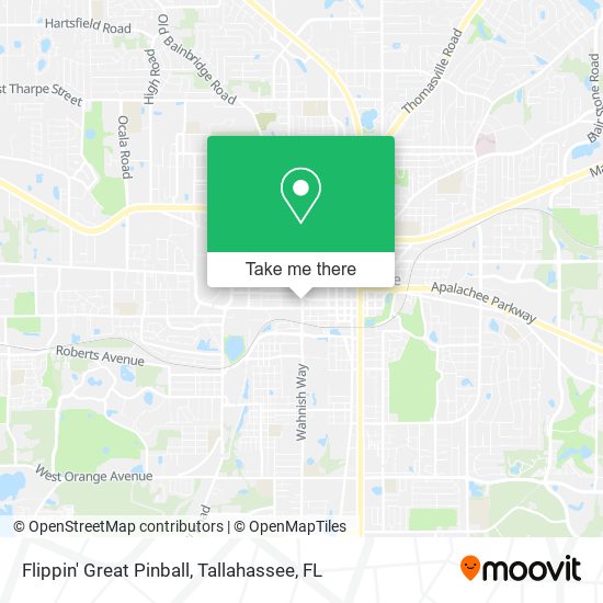 Flippin' Great Pinball map