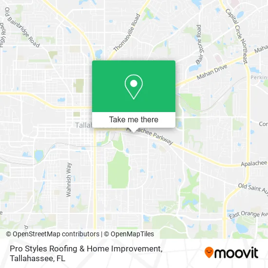 Pro Styles Roofing & Home Improvement map