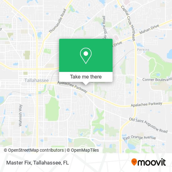 Mapa de Master Fix