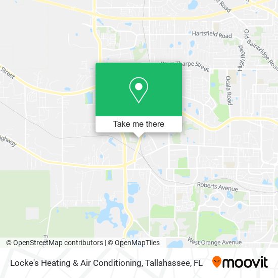 Locke's Heating & Air Conditioning map