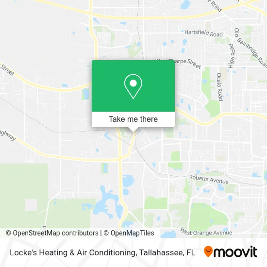 Locke's Heating & Air Conditioning map