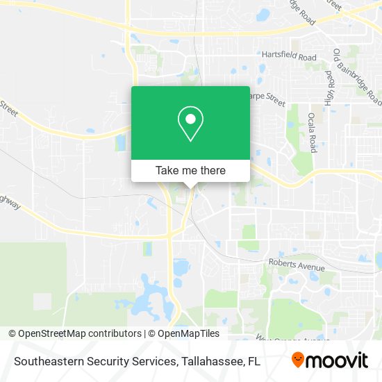 Southeastern Security Services map