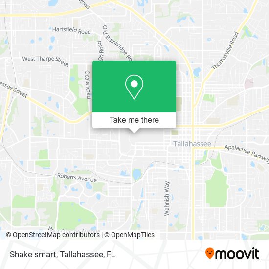 Shake smart map