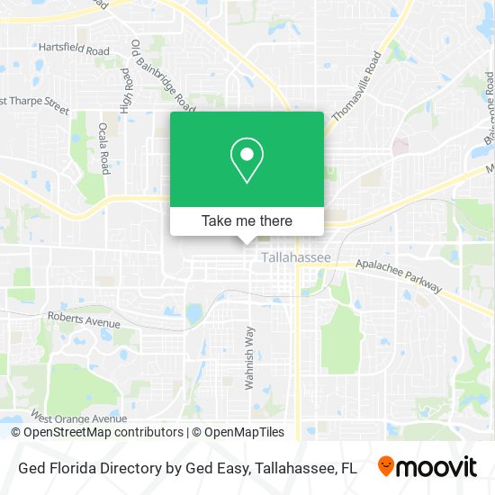 Ged Florida Directory by Ged Easy map