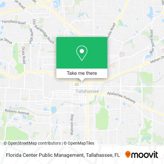 Mapa de Florida Center Public Management