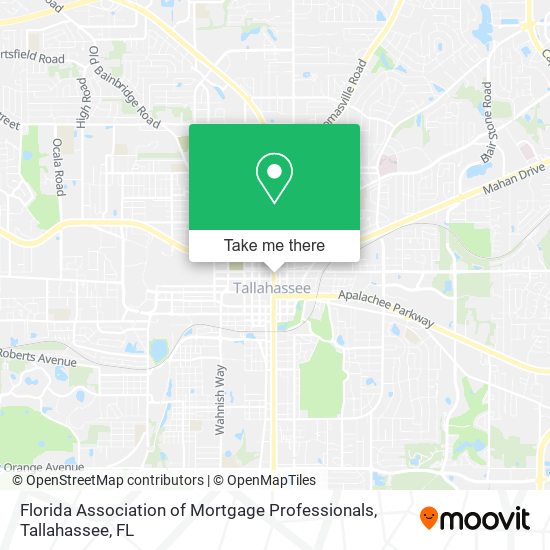 Florida Association of Mortgage Professionals map