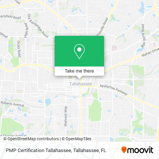 PMP Certification Tallahassee map