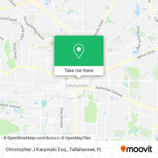 Christopher J Karpinski Esq. map
