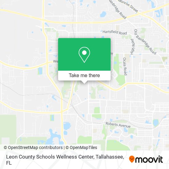 Leon County Schools Wellness Center map