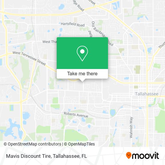 Mavis Discount Tire map