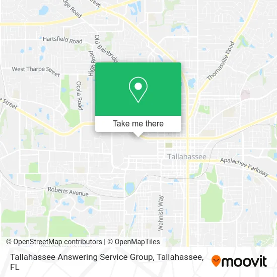 Tallahassee Answering Service Group map