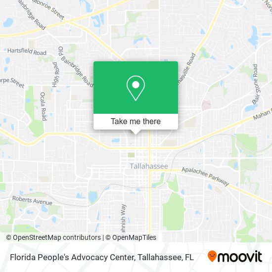 Mapa de Florida People's Advocacy Center