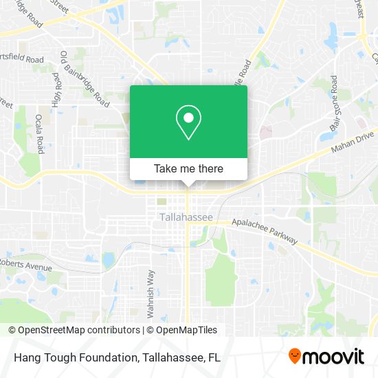 Hang Tough Foundation map