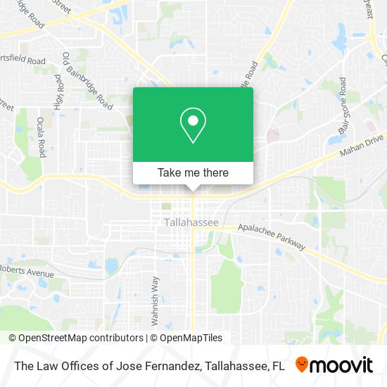 Mapa de The Law Offices of Jose Fernandez