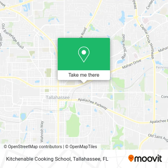 Kitchenable Cooking School map