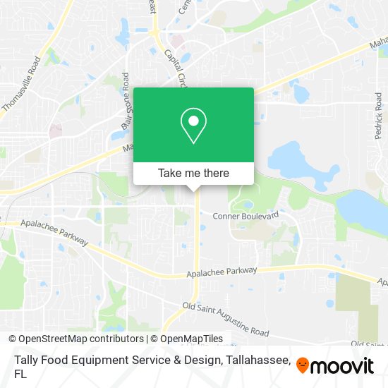 Mapa de Tally Food Equipment Service & Design