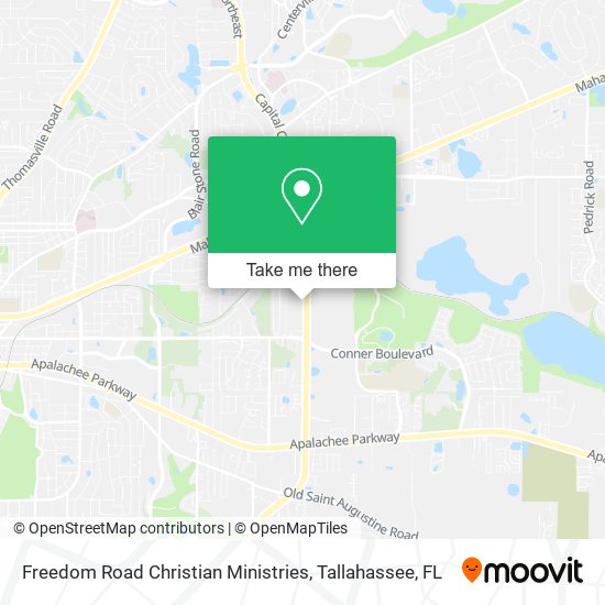 Mapa de Freedom Road Christian Ministries