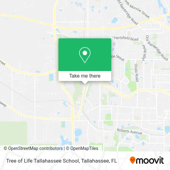 Tree of Life Tallahassee School map