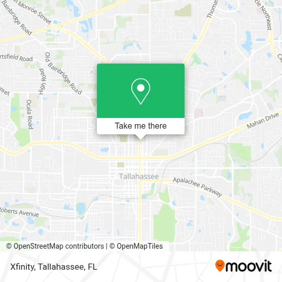 Xfinity map
