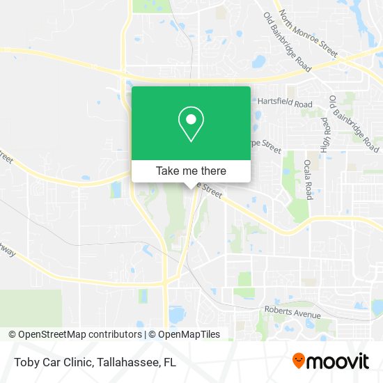 Toby Car Clinic map