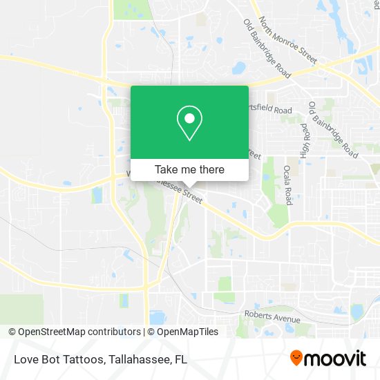 Mapa de Love Bot Tattoos
