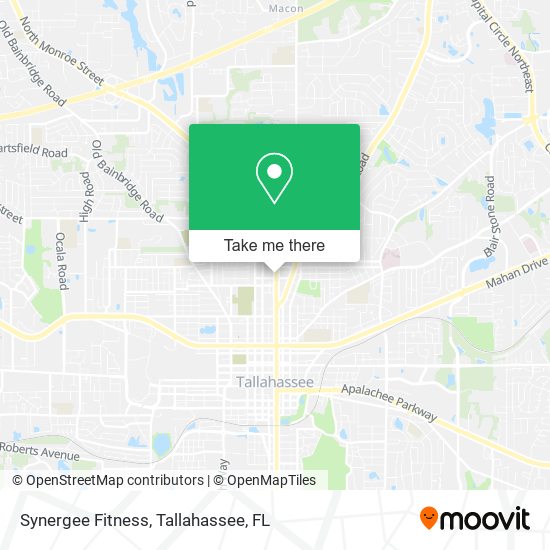 Synergee Fitness map