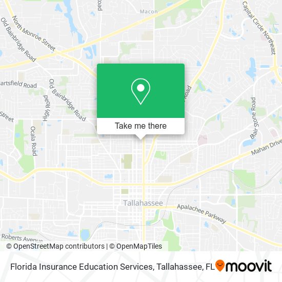 Mapa de Florida Insurance Education Services