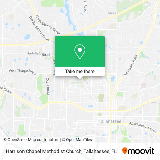 Mapa de Harrison Chapel Methodist Church