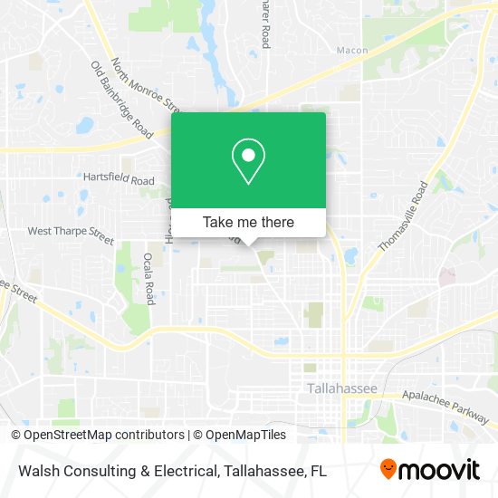 Mapa de Walsh Consulting & Electrical