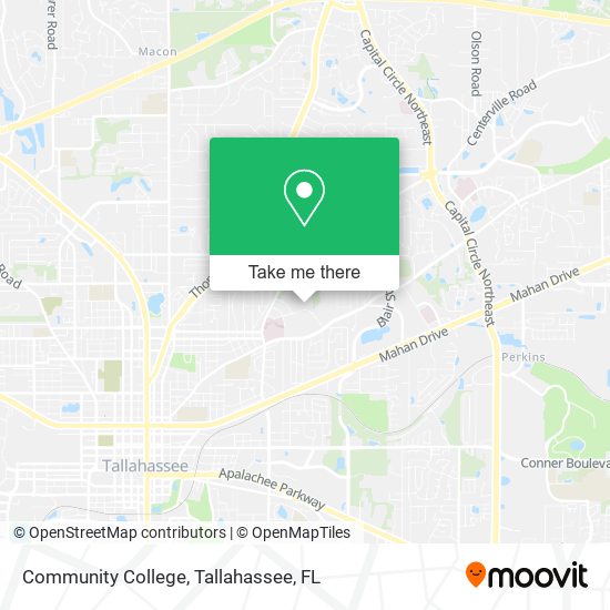 Mapa de Community College