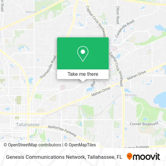 Genesis Communications Network map