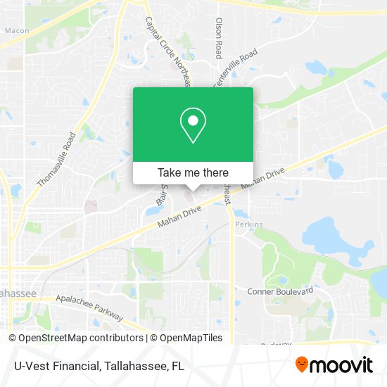 U-Vest Financial map
