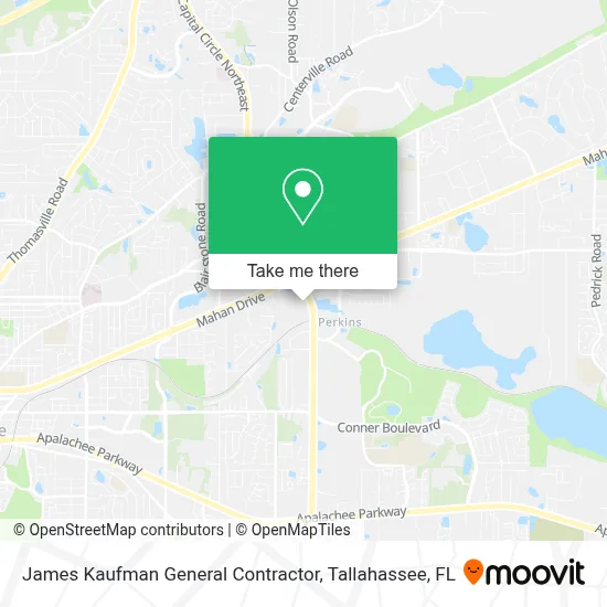 James Kaufman General Contractor map