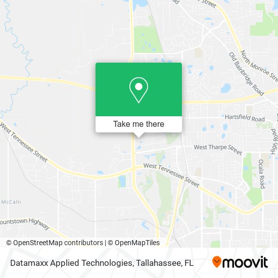 Datamaxx Applied Technologies map