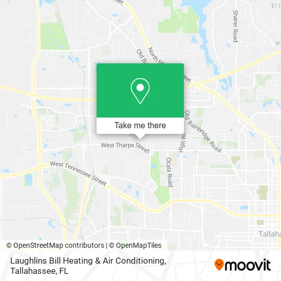 Laughlins Bill Heating & Air Conditioning map