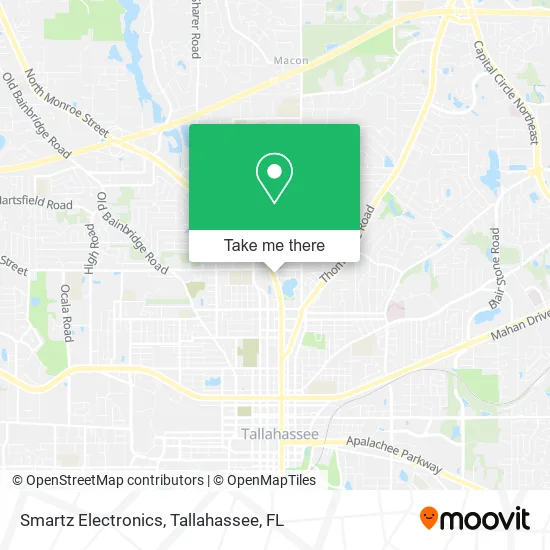 Mapa de Smartz Electronics
