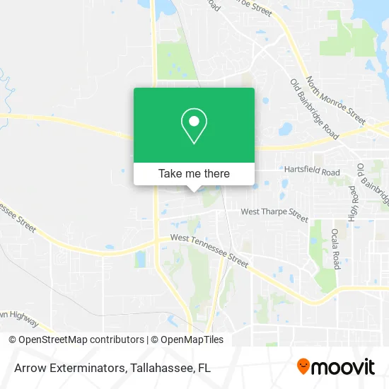 Arrow Exterminators map