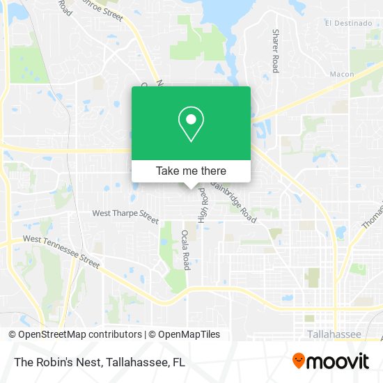 The Robin's Nest map