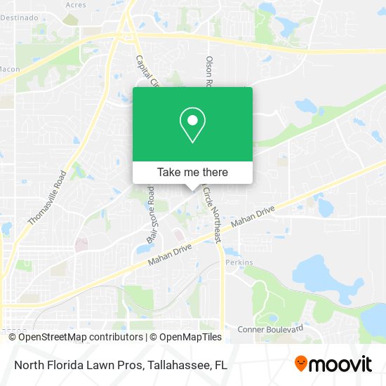 Mapa de North Florida Lawn Pros