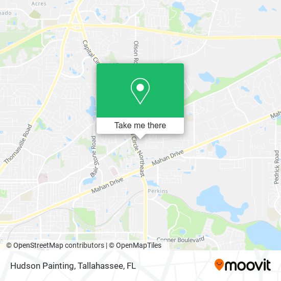 Hudson Painting map
