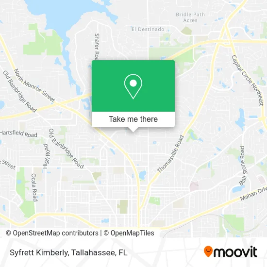 Syfrett Kimberly map