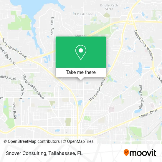 Snover Consulting map